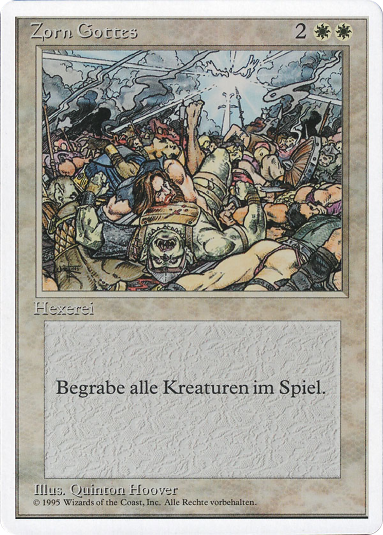 Magic: The Gathering - Zorn Gottes - Revised Edition