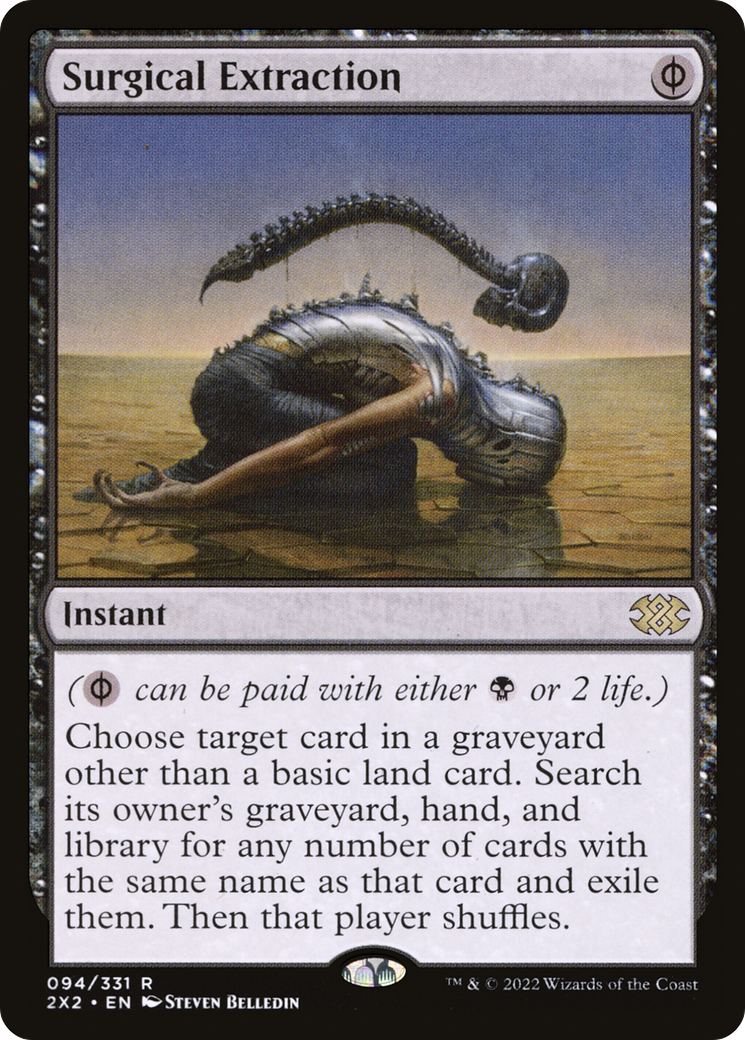 Magic: The Gathering - Surgical Extraction Foil - Double Masters 2022