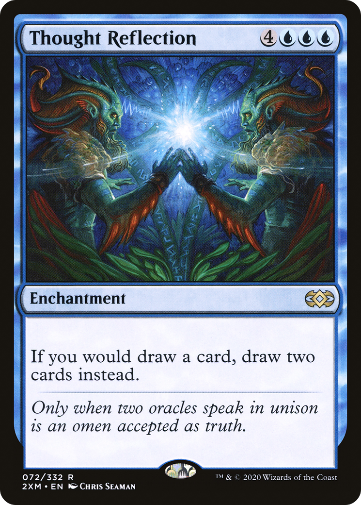 Magic: The Gathering - Thought Reflection Foil - Double Masters