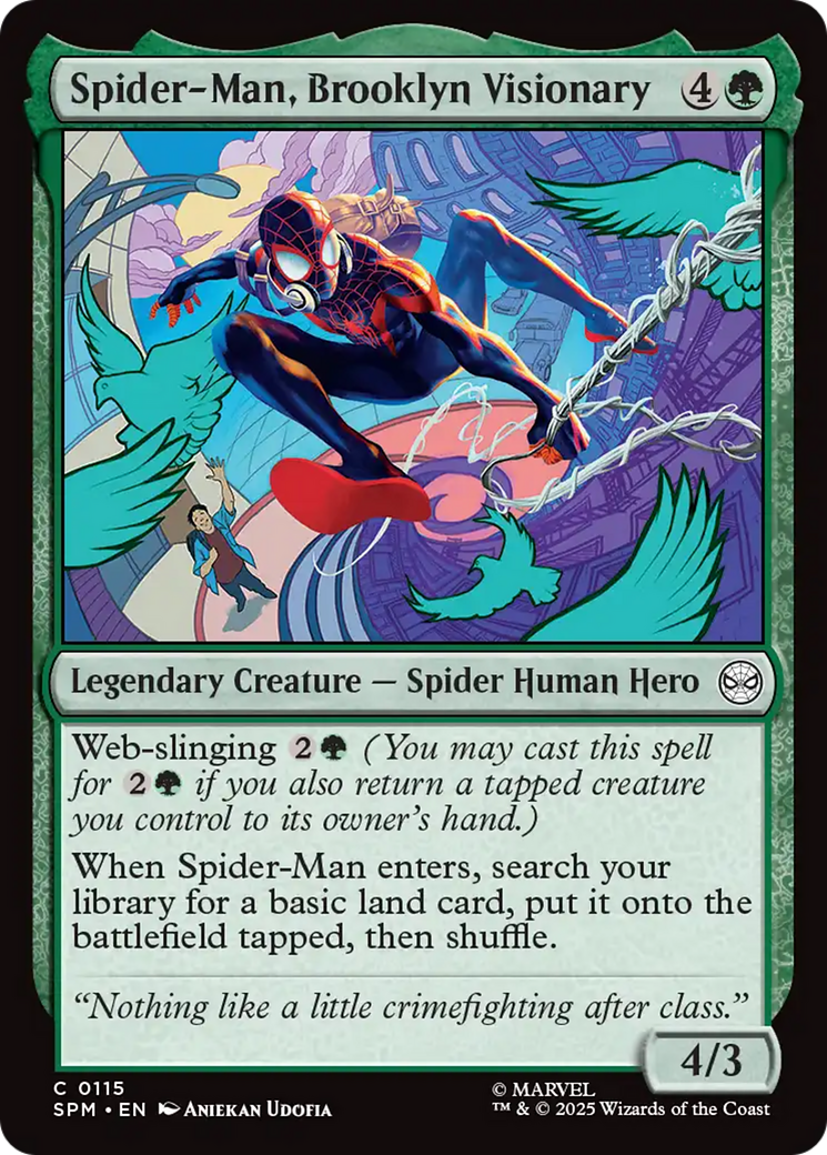 Magic: The Gathering - Spider-Man, Brooklyn Visionary - Marvel's Spider-Man