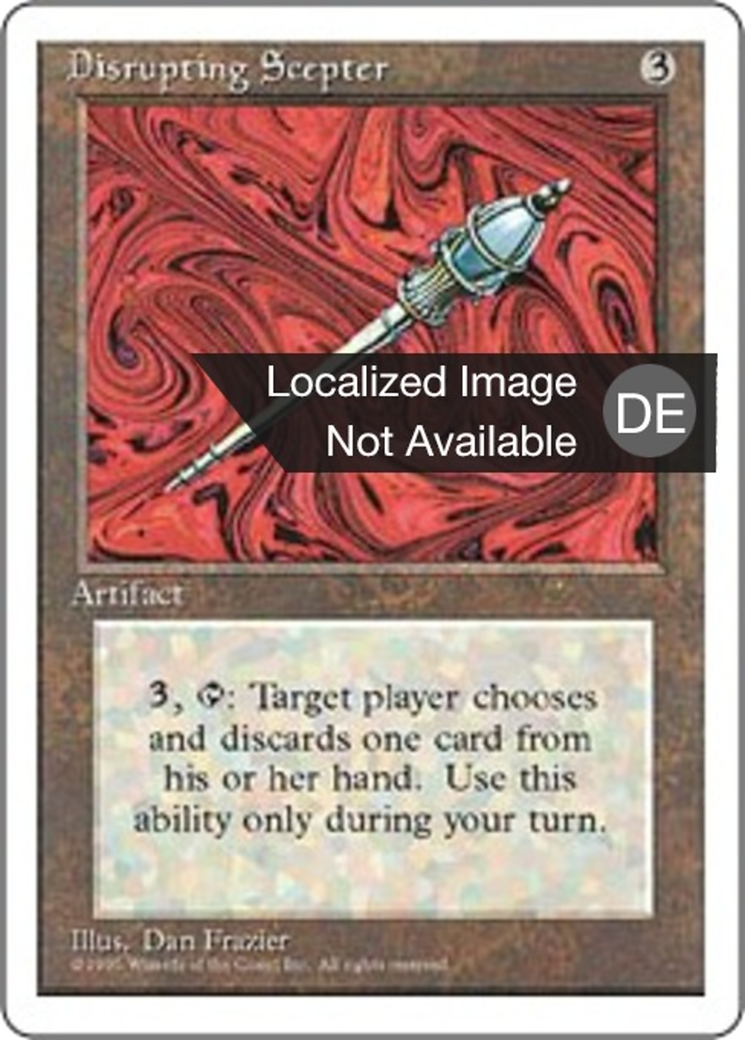 Magic: The Gathering - Zwiespaltsszepter - Fourth Edition