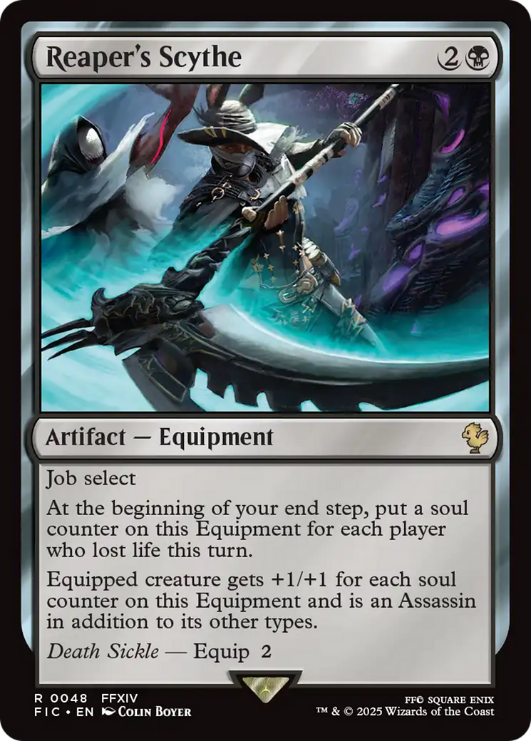 Magic: The Gathering - Reaper's Scythe - Final Fantasy Commander
