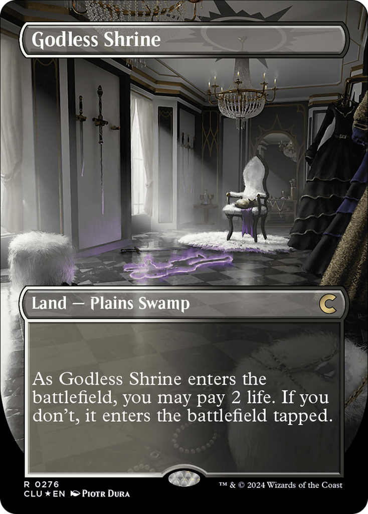 Magic: The Gathering - Godless Shrine Foil - Ravnica: Clue Edition
