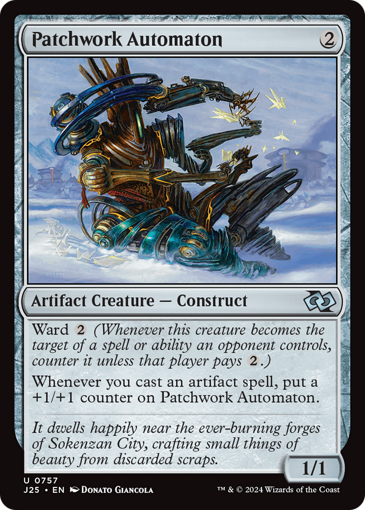 Magic: The Gathering - Patchwork Automaton - Foundations Jumpstart