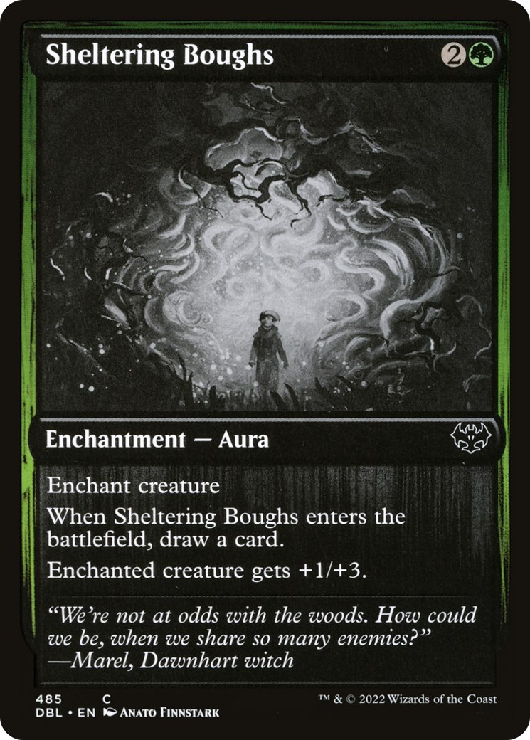 Magic: The Gathering - Sheltering Boughs Foil - Innistrad: Double Feature