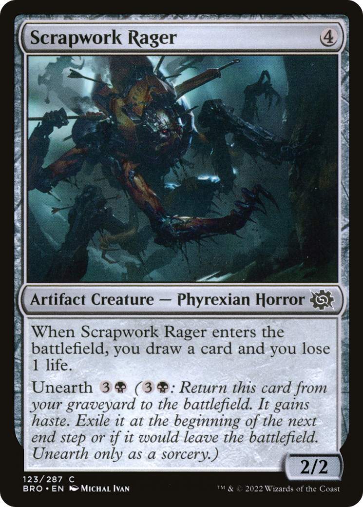 Magic: The Gathering - Scrapwork Rager Foil - The Brothers' War