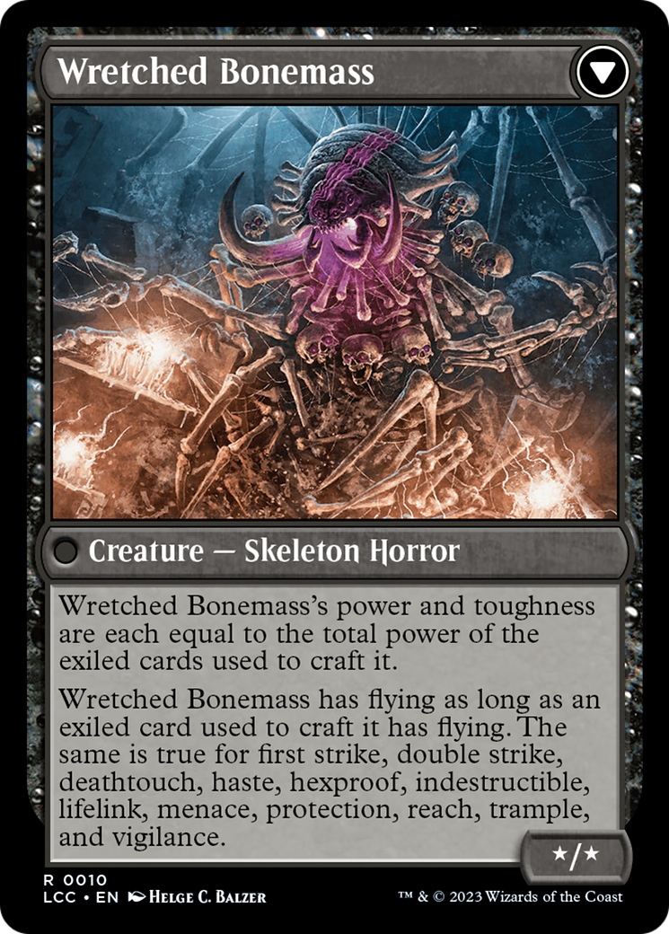 Magic: The Gathering - Altar of the Wretched // Wretched Bonemass - The Lost Caverns of Ixalan Commander