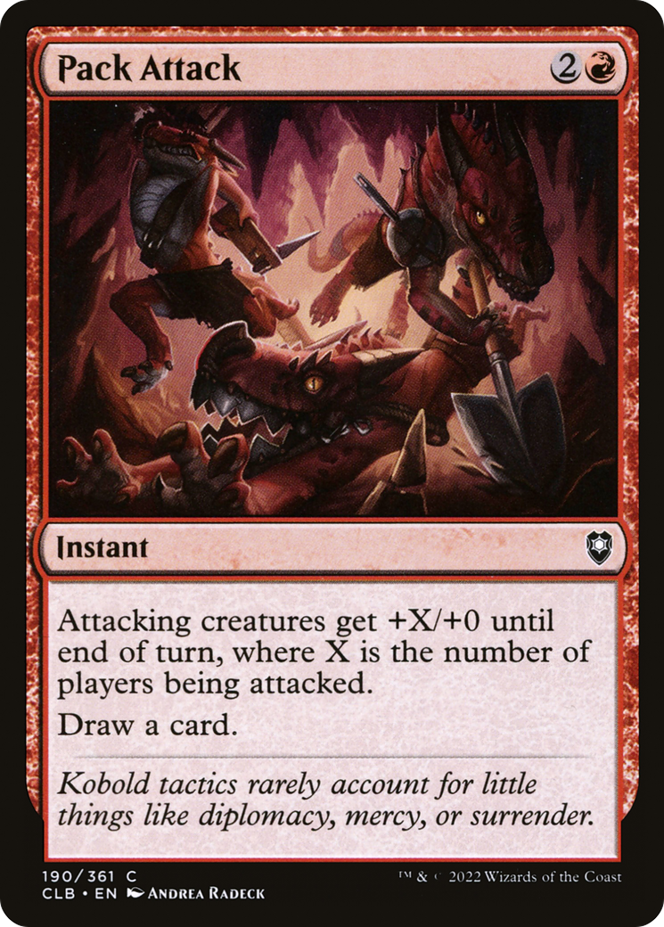 Magic: The Gathering - Pack Attack - Commander Legends: Battle for Baldur's Gate