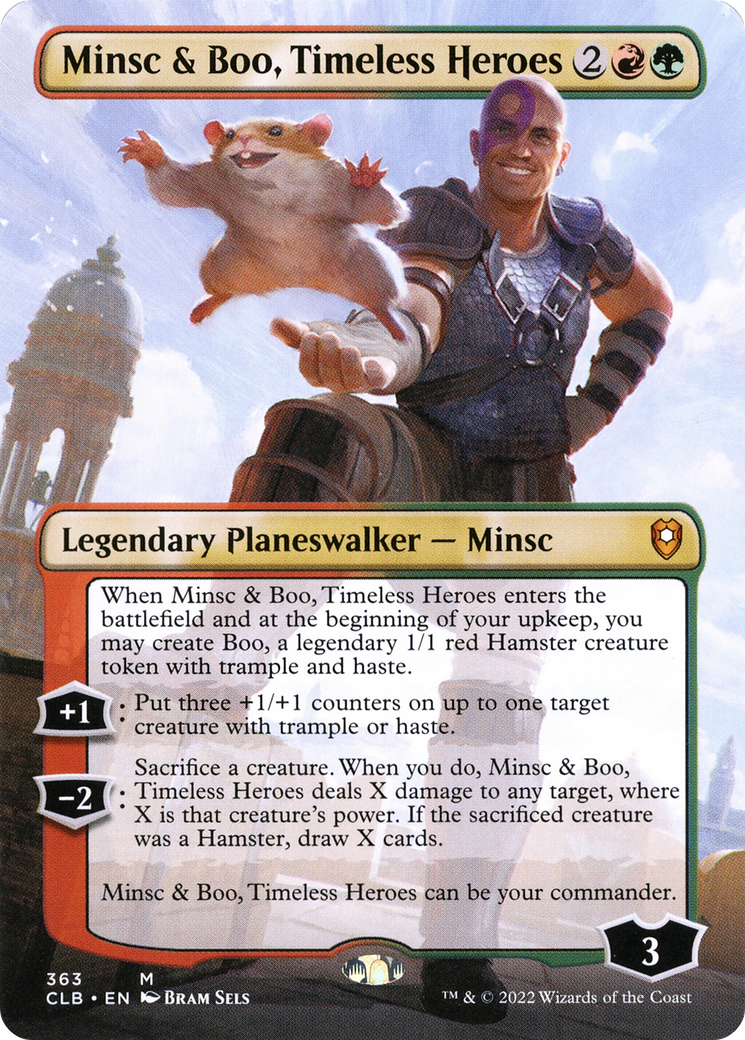 Magic: The Gathering - Minsc & Boo, Timeless Heroes - Commander Legends: Battle for Baldur's Gate