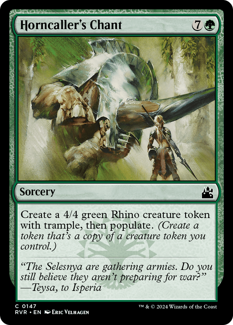 Magic: The Gathering - Horncaller's Chant - Ravnica Remastered