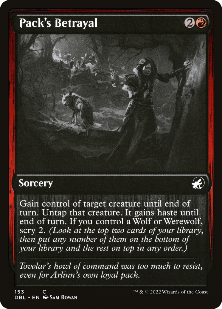 Magic: The Gathering - Pack's Betrayal - Innistrad: Double Feature