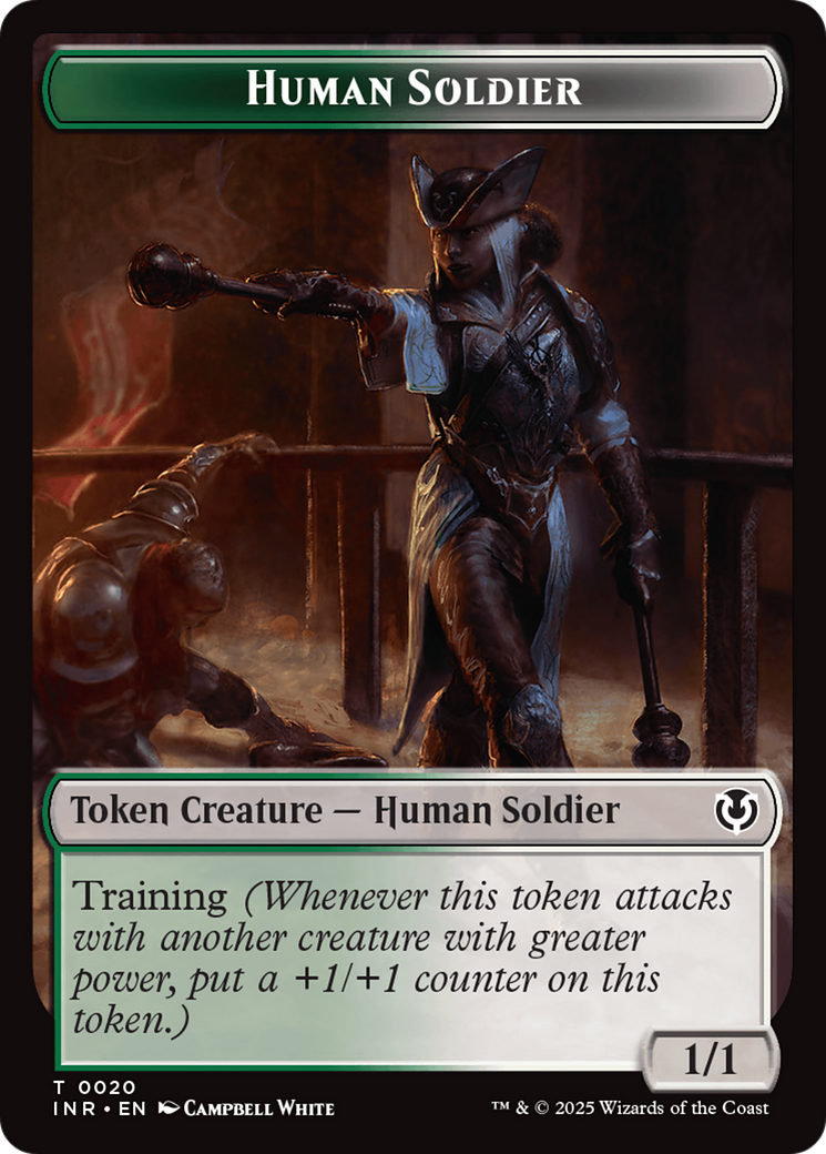 Magic: The Gathering - Human Soldier Token - Innistrad Remastered Tokens