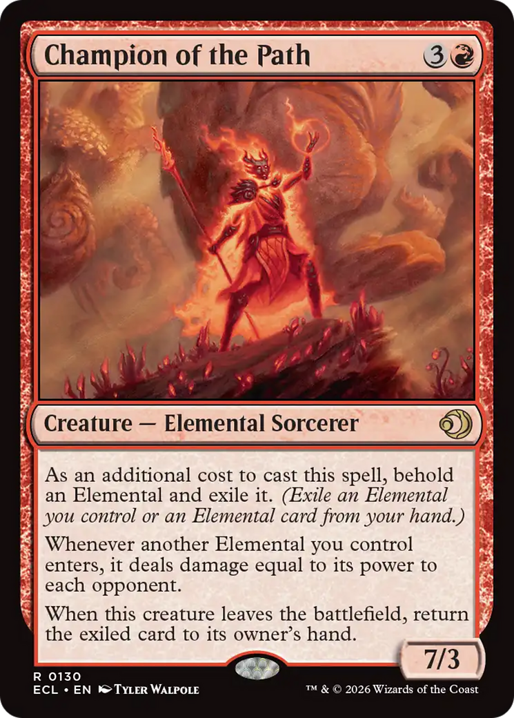 Magic: The Gathering - Champion of the Path Foil - Lorwyn Eclipsed