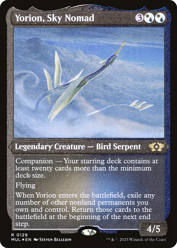 Magic: The Gathering - Yorion, Sky Nomad Foil - Multiverse Legends