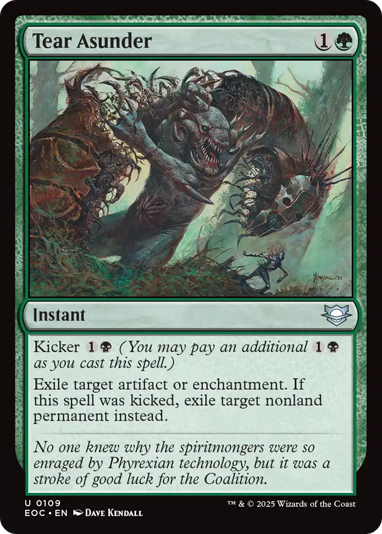 Magic: The Gathering - Tear Asunder - Edge of Eternities Commander