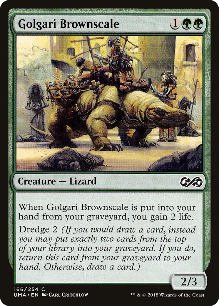 Magic: The Gathering - Golgari Brownscale Foil - Ultimate Masters