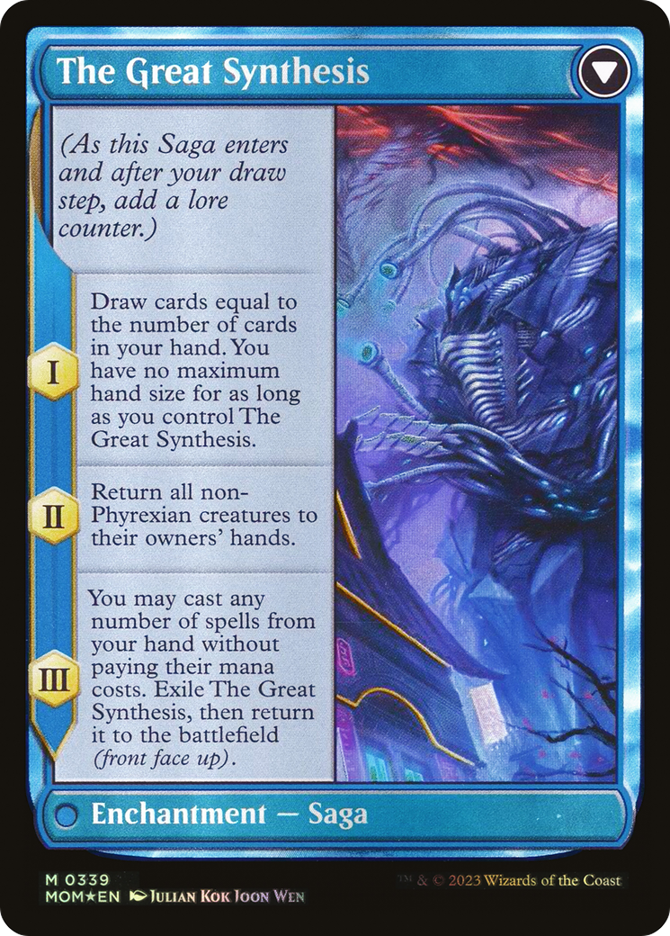 Magic: The Gathering - Jin-Gitaxias // The Great Synthesis Foil - March of the Machine