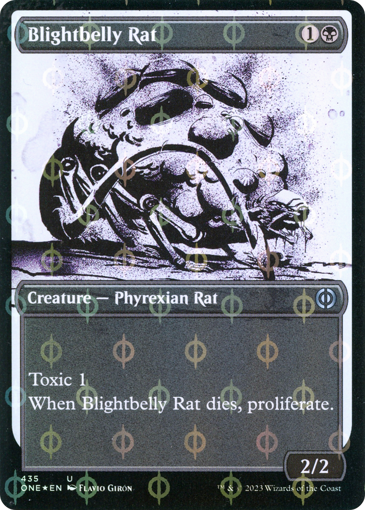Magic: The Gathering - Blightbelly Rat Foil - Phyrexia: All Will Be One