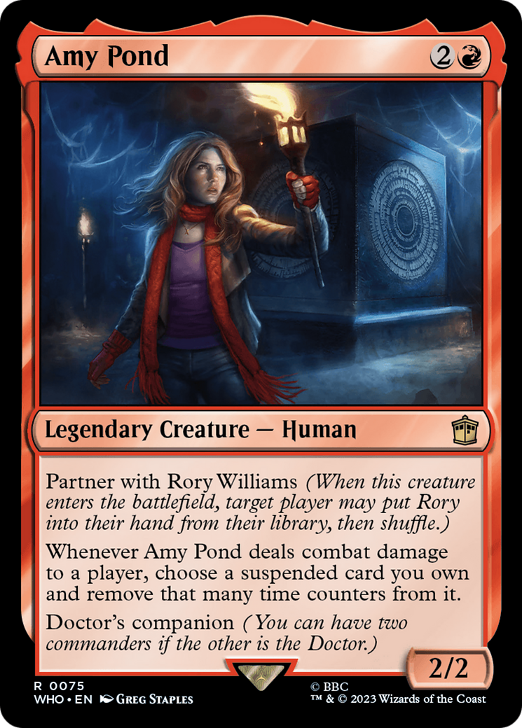 Magic: The Gathering - Amy Pond Foil - Doctor Who