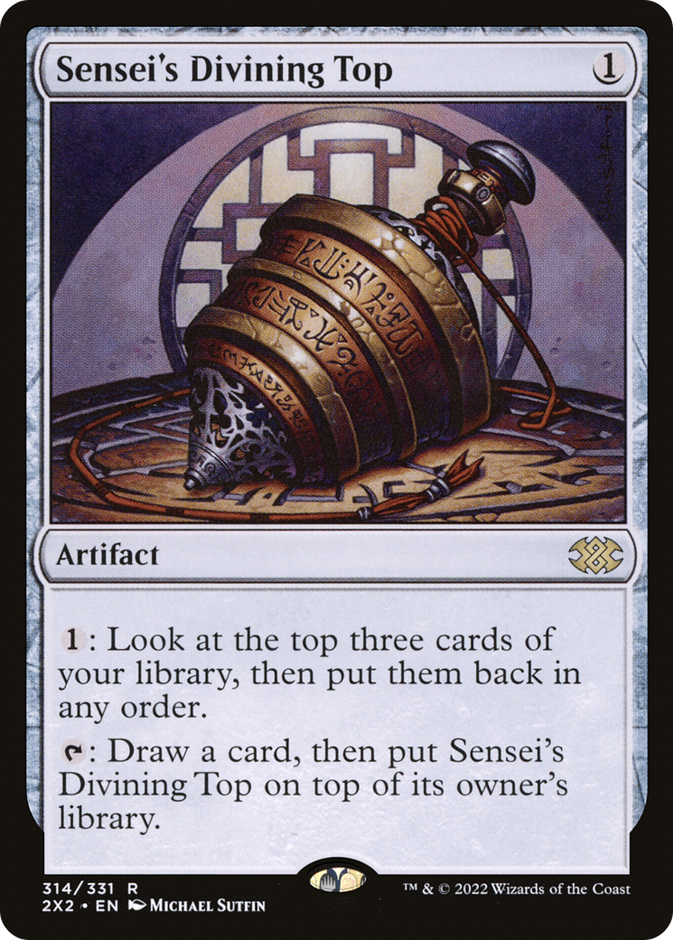 Magic: The Gathering - Sensei's Divining Top - Double Masters 2022