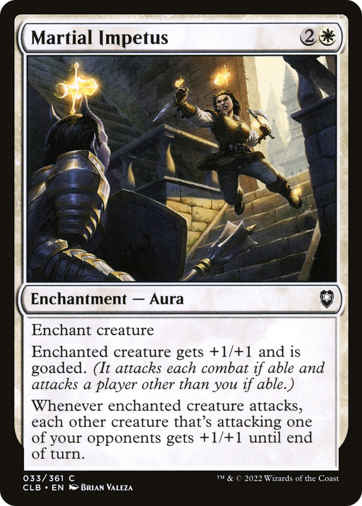Magic: The Gathering - Martial Impetus - Commander Legends: Battle for Baldur's Gate