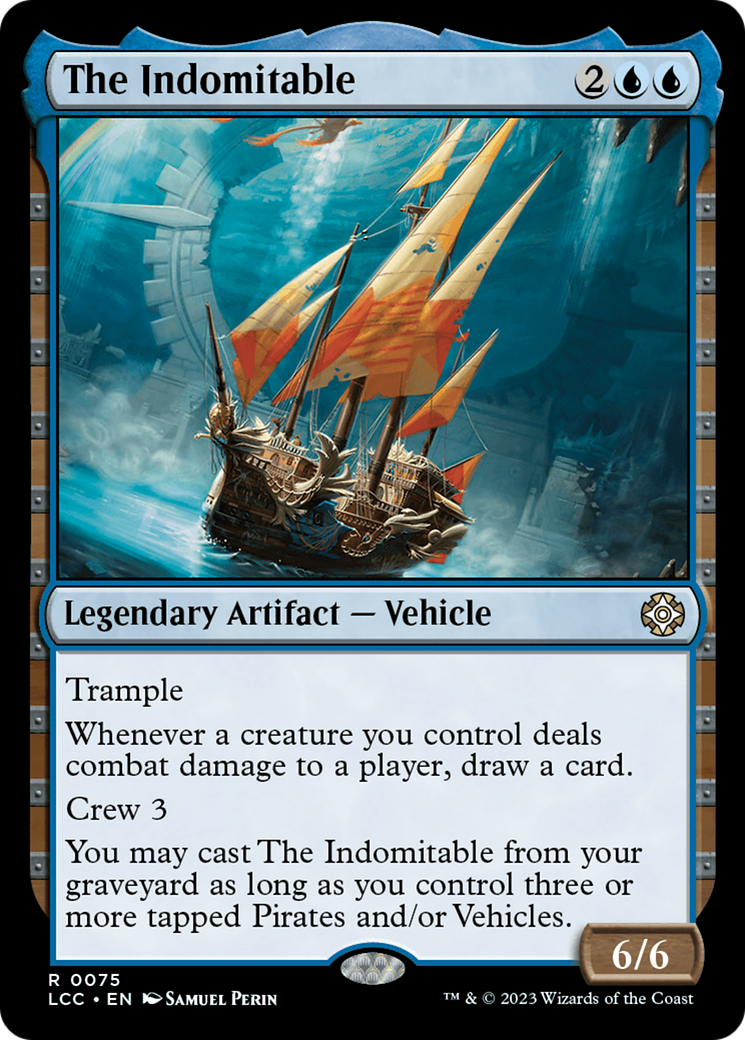Magic: The Gathering - The Indomitable - The Lost Caverns of Ixalan Commander