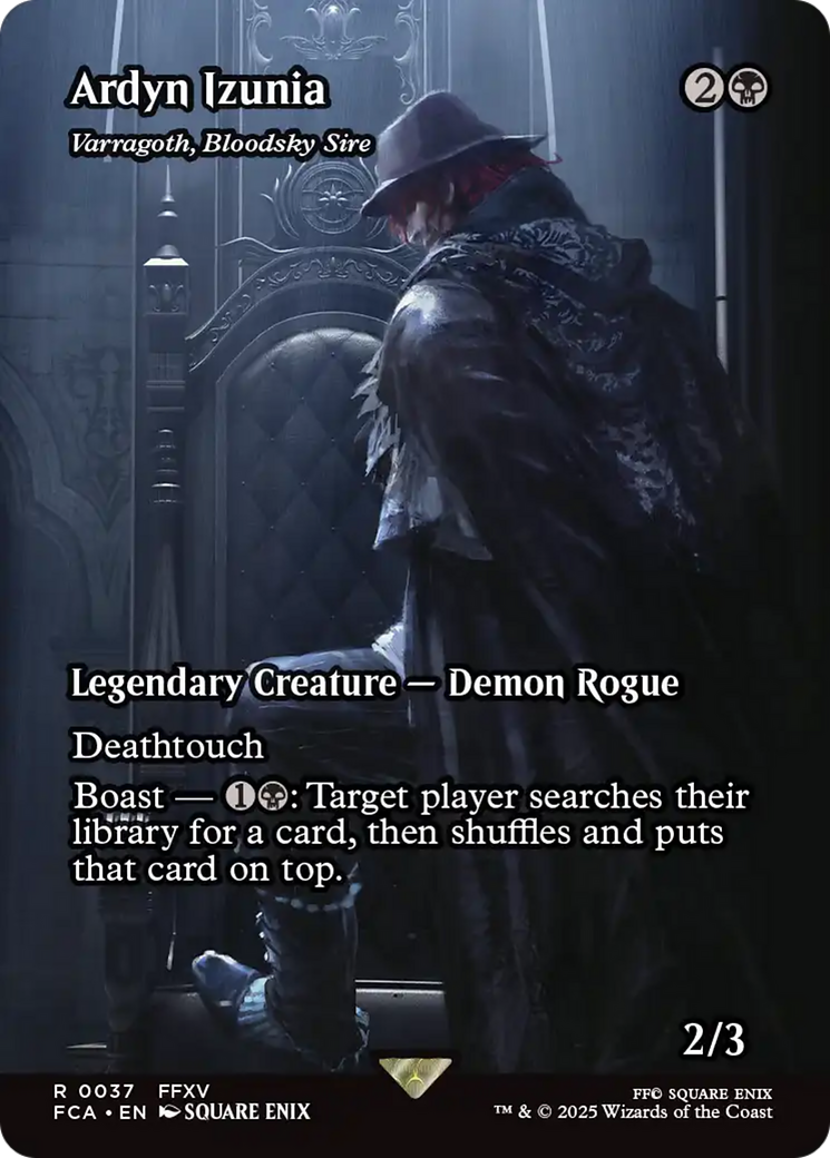 Magic: The Gathering - Varragoth, Bloodsky Sire - Final Fantasy: Through the Ages