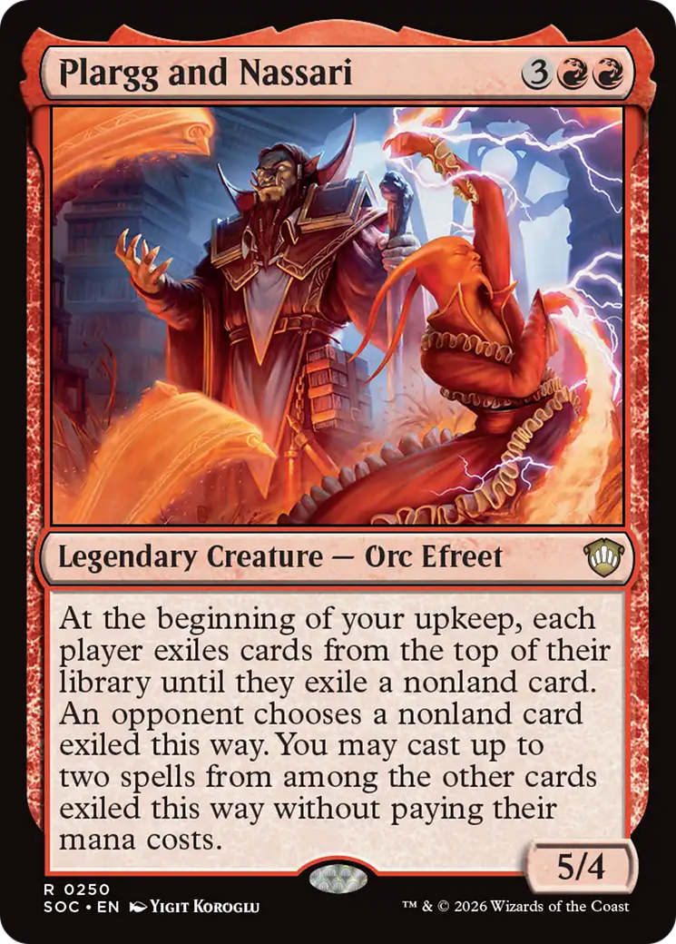Magic: The Gathering - Plargg and Nassari - Secrets of Strixhaven Commander
