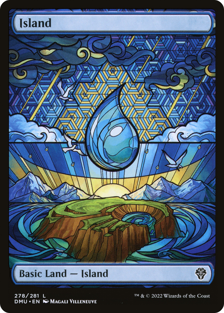 Magic: The Gathering - Island #278 Foil - Dominaria United