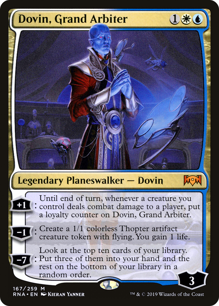 Magic: The Gathering - Dovin, Grand Arbiter Foil - Ravnica Allegiance
