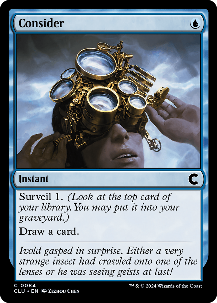 Magic: The Gathering - Consider - Ravnica: Clue Edition