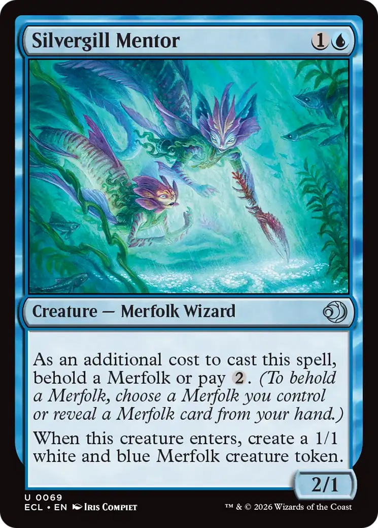 Magic: The Gathering - Silvergill Mentor - Lorwyn Eclipsed