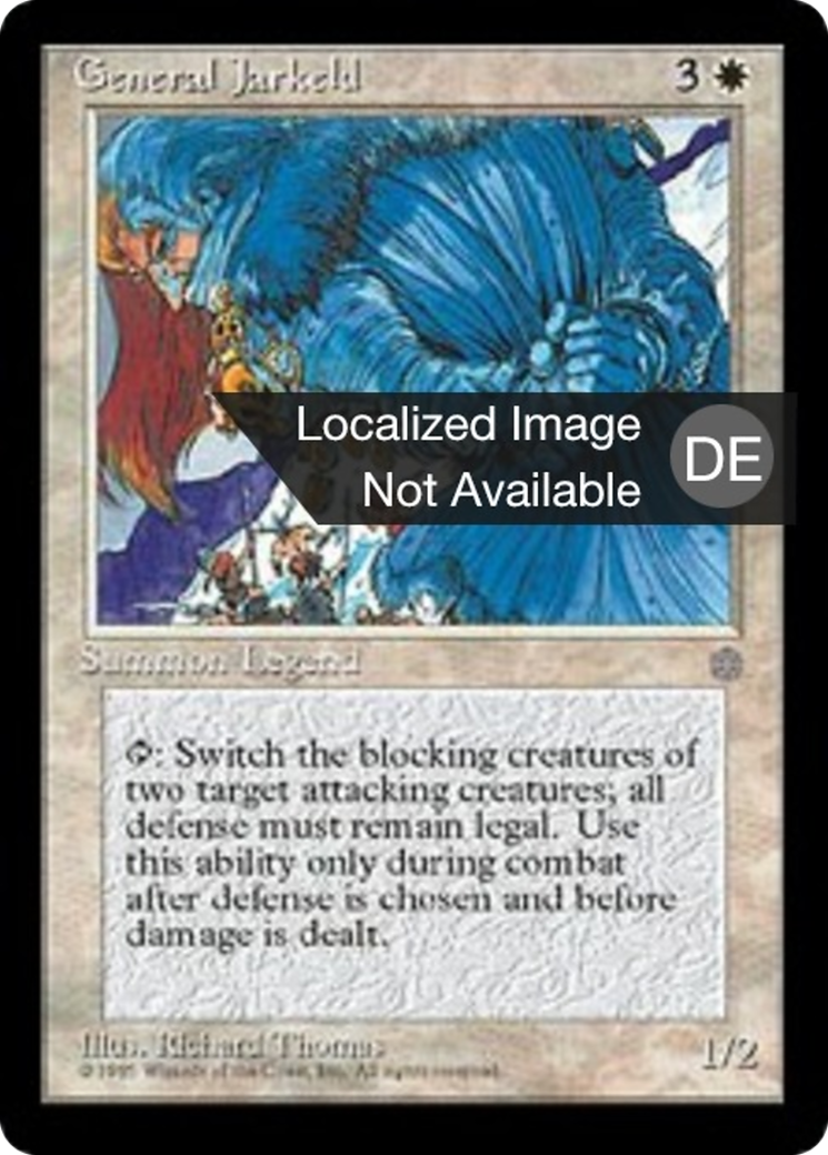 Magic: The Gathering - General Jarkeld - Ice Age