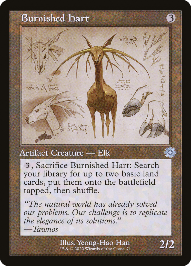 Magic: The Gathering - Burnished Hart - The Brothers' War Retro Artifacts