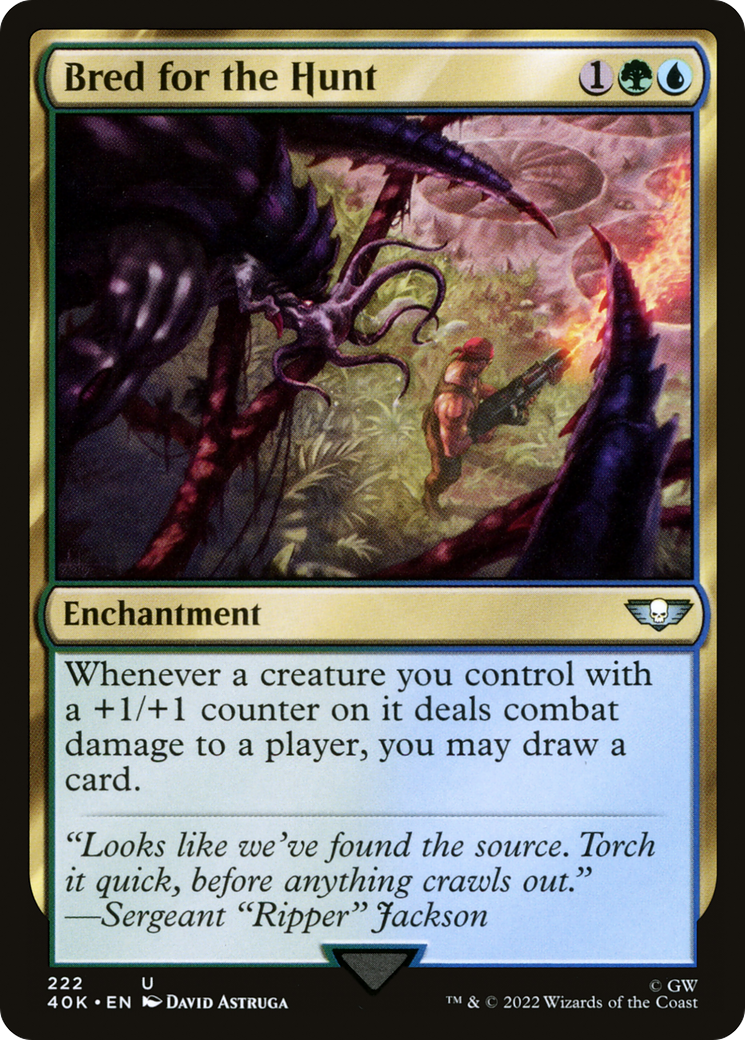 Magic: The Gathering - Bred for the Hunt - Warhammer 40000 Commander