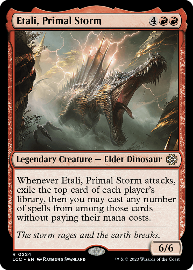Magic: The Gathering - Etali, Primal Storm - The Lost Caverns of Ixalan Commander