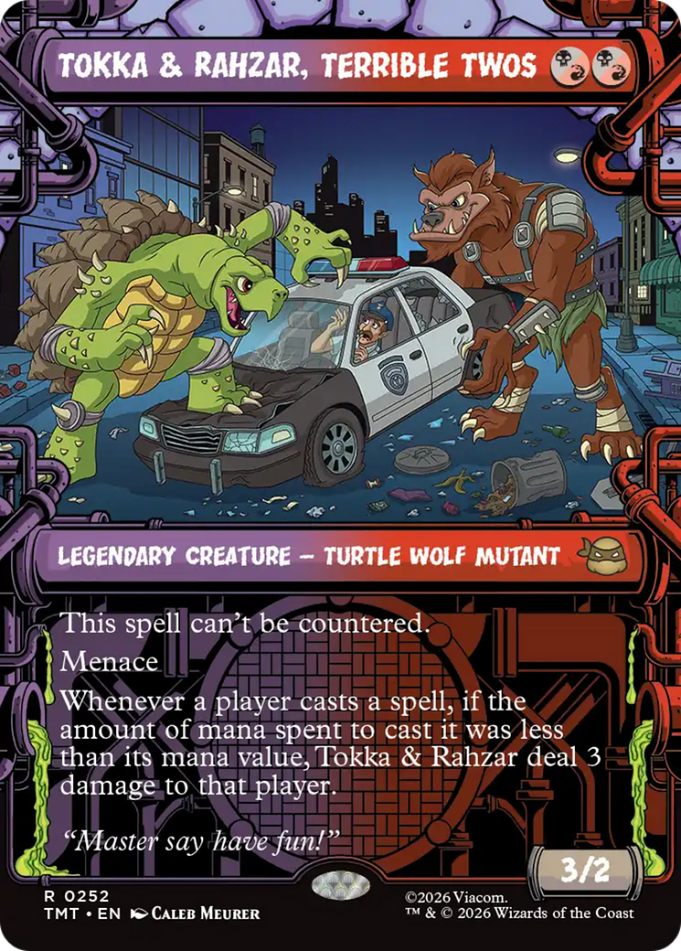 Magic: The Gathering - Tokka & Rahzar, Terrible Twos - Teenage Mutant Ninja Turtles