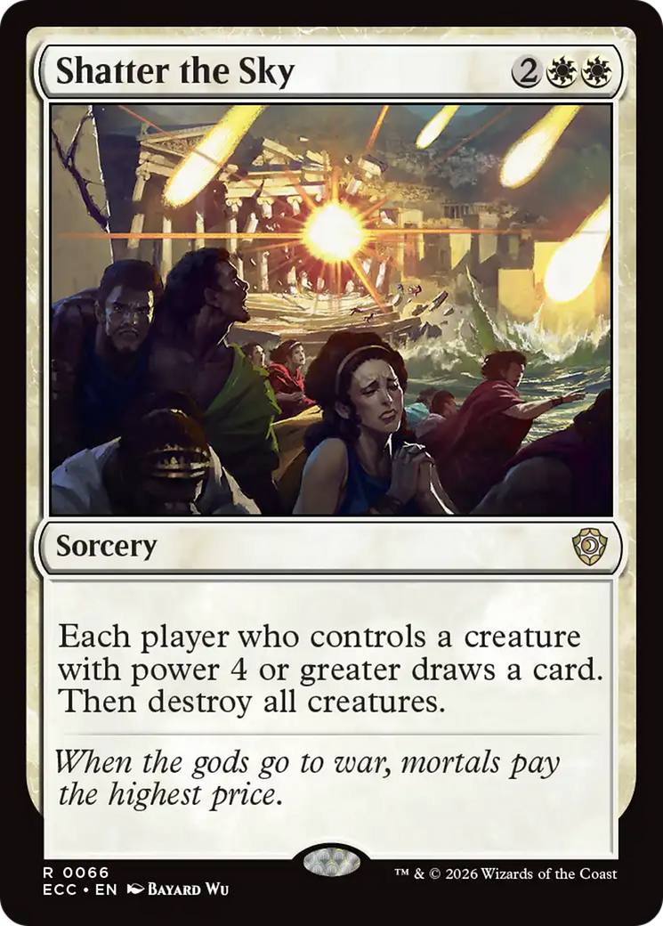 Magic: The Gathering - Shatter the Sky - Lorwyn Eclipsed Commander