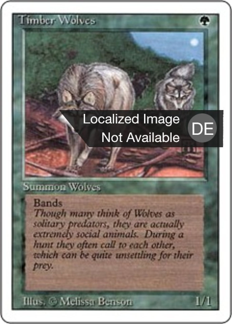 Magic: The Gathering - Waldwölfe - Revised Edition