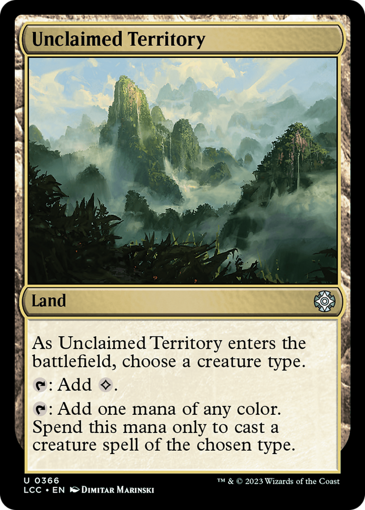 Magic: The Gathering - Unclaimed Territory - The Lost Caverns of Ixalan Commander