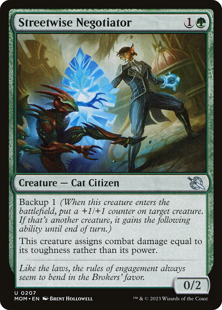 Magic: The Gathering - Streetwise Negotiator - March of the Machine