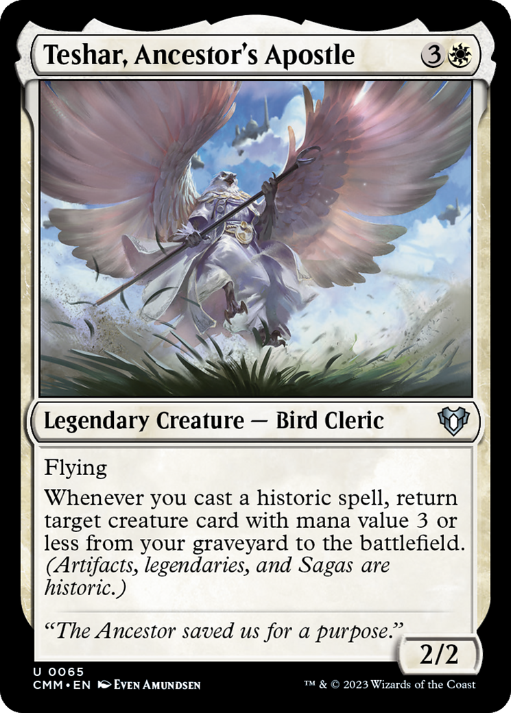 Magic: The Gathering - Teshar, Ancestor's Apostle - Commander Masters