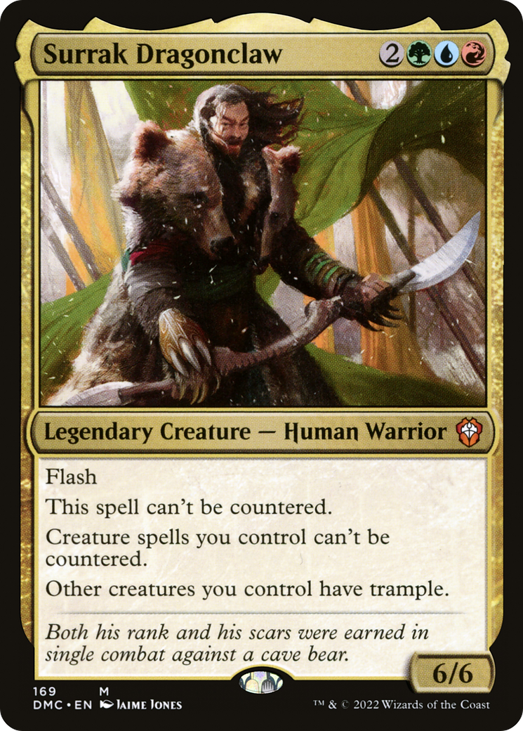 Magic: The Gathering - Surrak Dragonclaw - Dominaria United Commander
