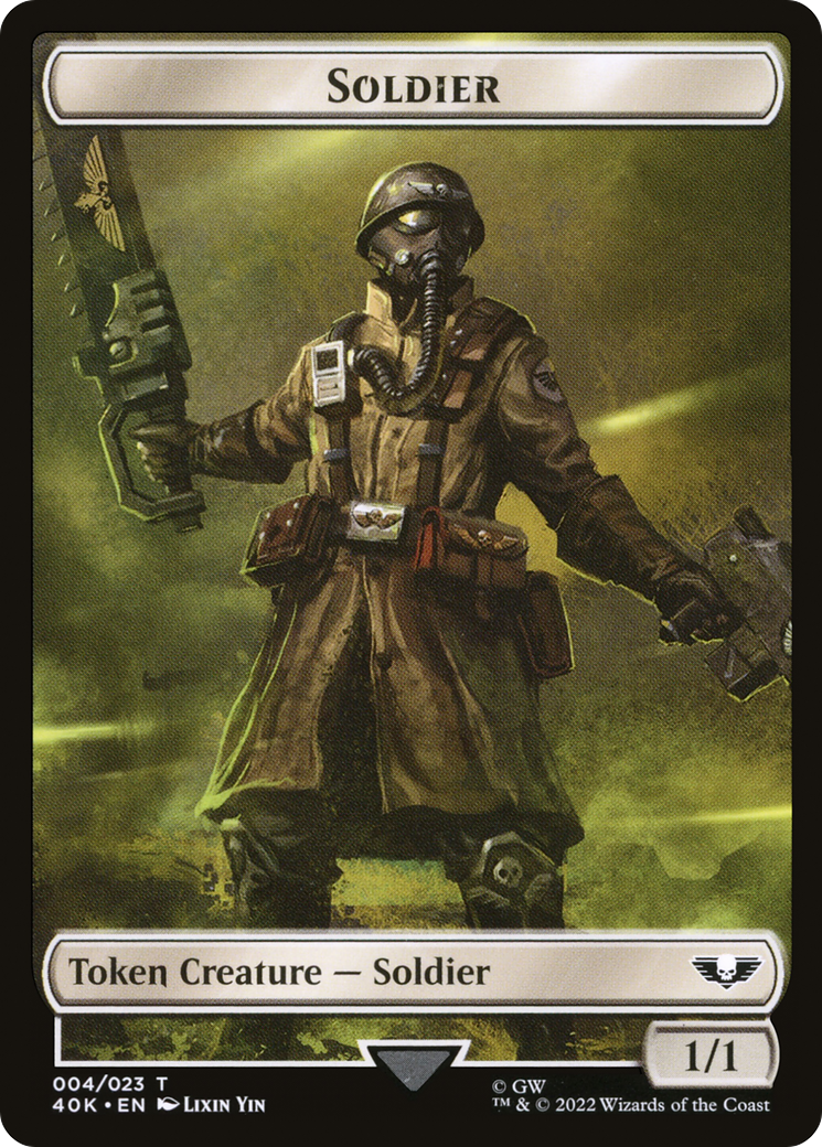 Magic: The Gathering - Soldier Token - Warhammer 40000 Tokens