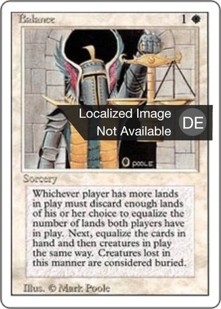 Magic: The Gathering - Balance - Revised Edition