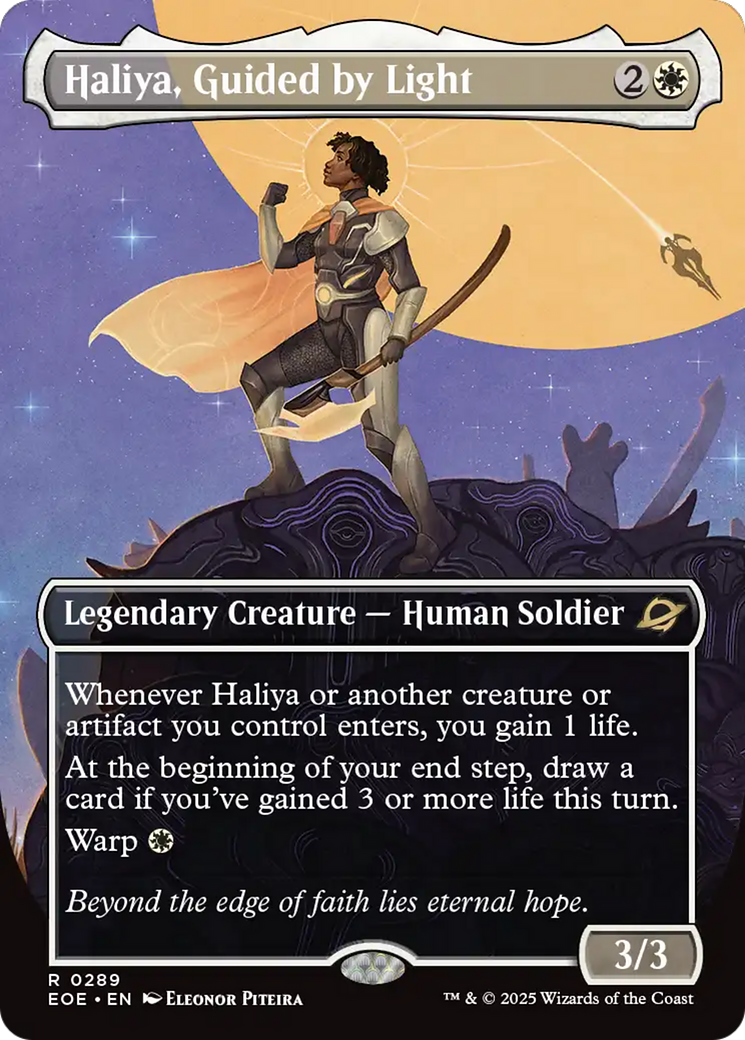 Magic: The Gathering - Haliya, Guided by Light Foil - Edge of Eternities