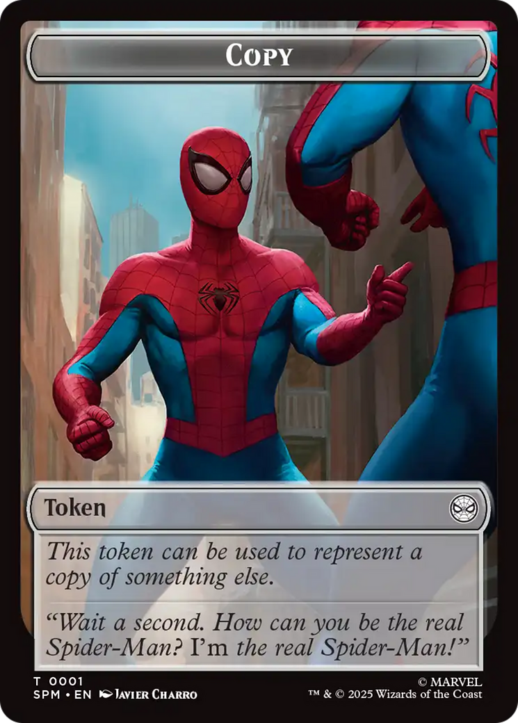 Magic: The Gathering - Copy Token - Marvel's Spider-Man Tokens