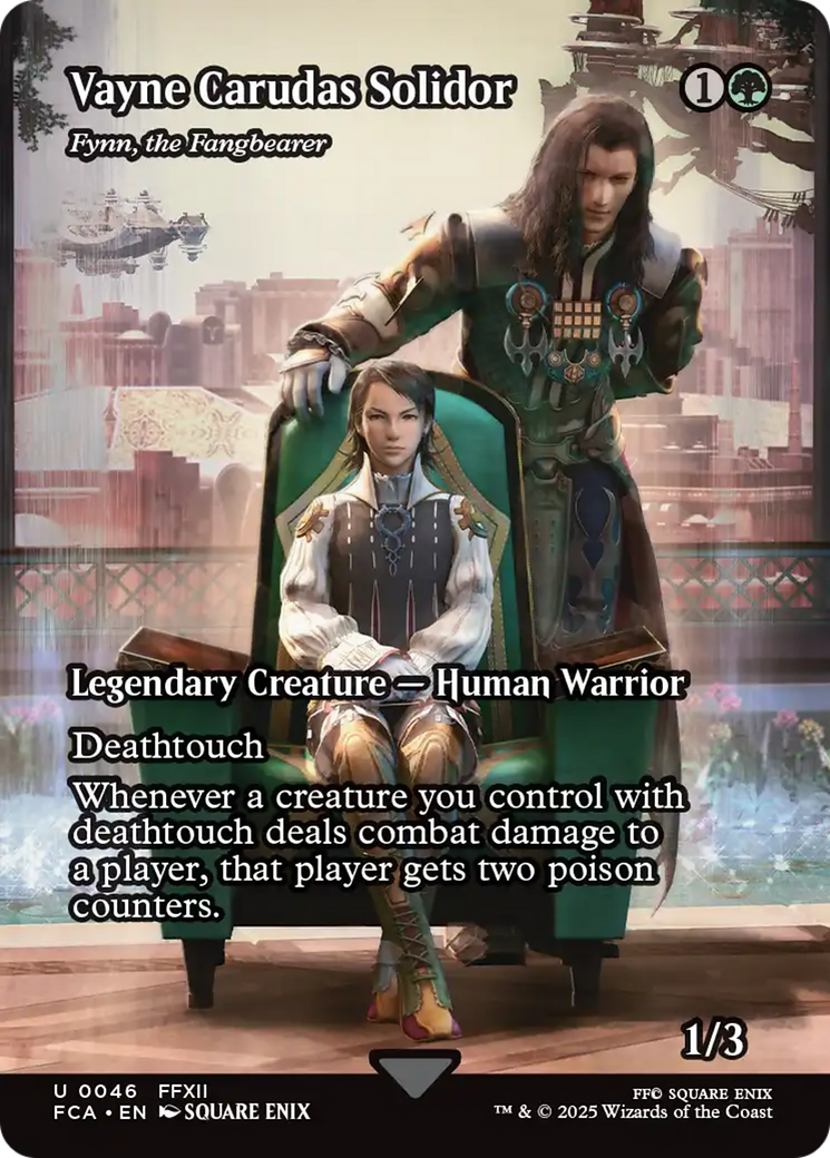 Magic: The Gathering - Fynn, the Fangbearer - Final Fantasy: Through the Ages