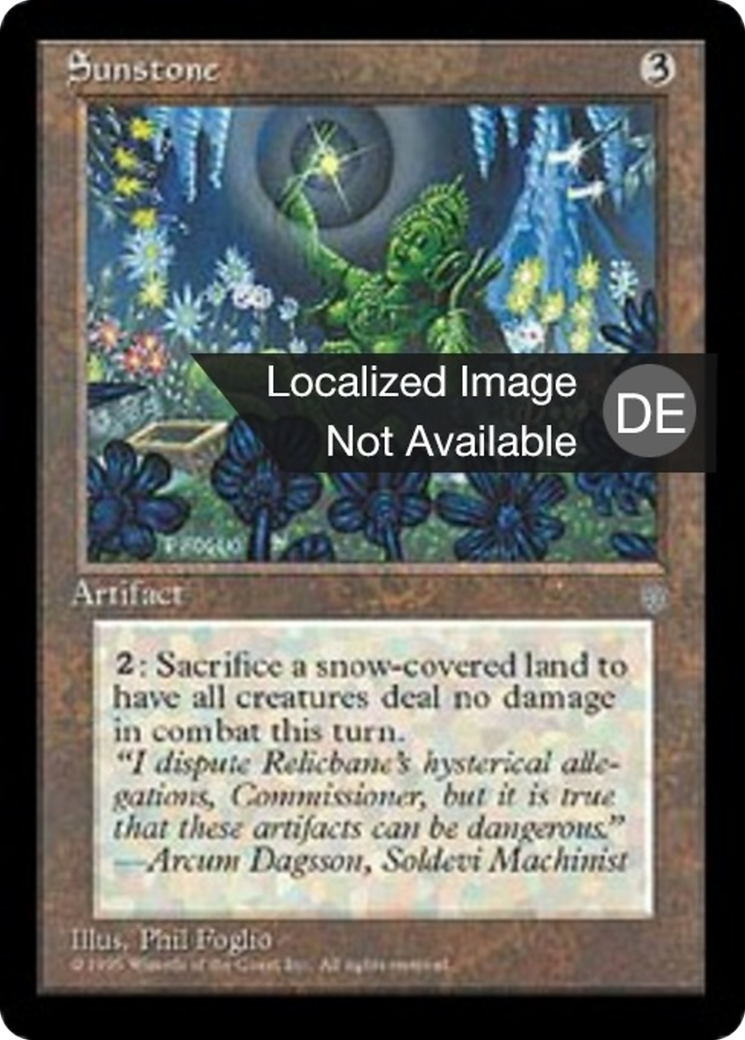 Magic: The Gathering - Sonnenstein - Ice Age