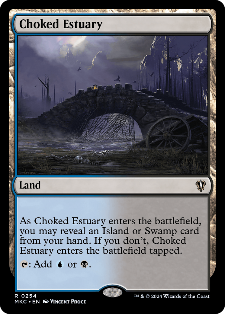Magic: The Gathering - Choked Estuary - Murders at Karlov Manor Commander
